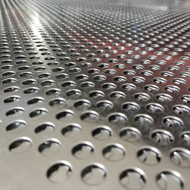 Hammer Mill Screens with Round Hole Perforation for Industrial Milling