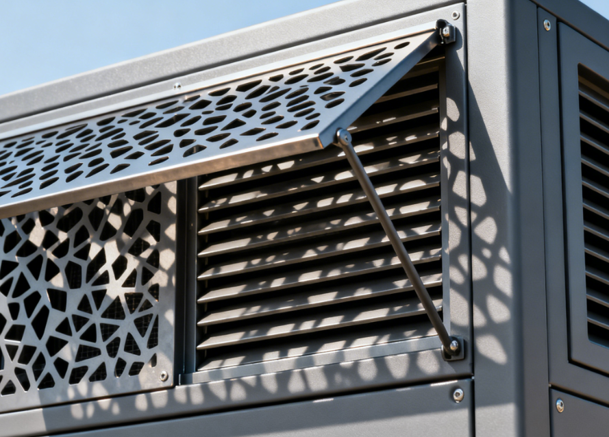 High-Efficiency Micro-Perforated Vent Facades for Lateral Airflow Wall Systems