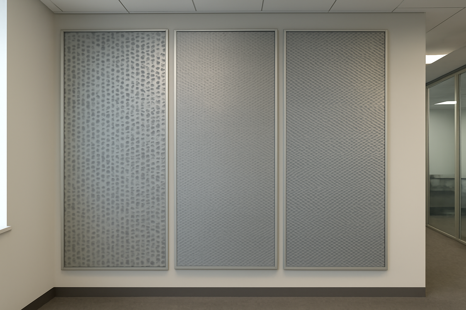High-efficiency Perforated Metal Mesh for Office Acoustic Enhancement | Noise Control & Sound Absorption