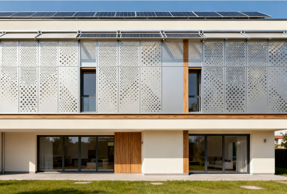 High‑Temperature Sunshade & Ventilation Perforated Metal Cladding for Heavy‑Duty Industrial Environments
