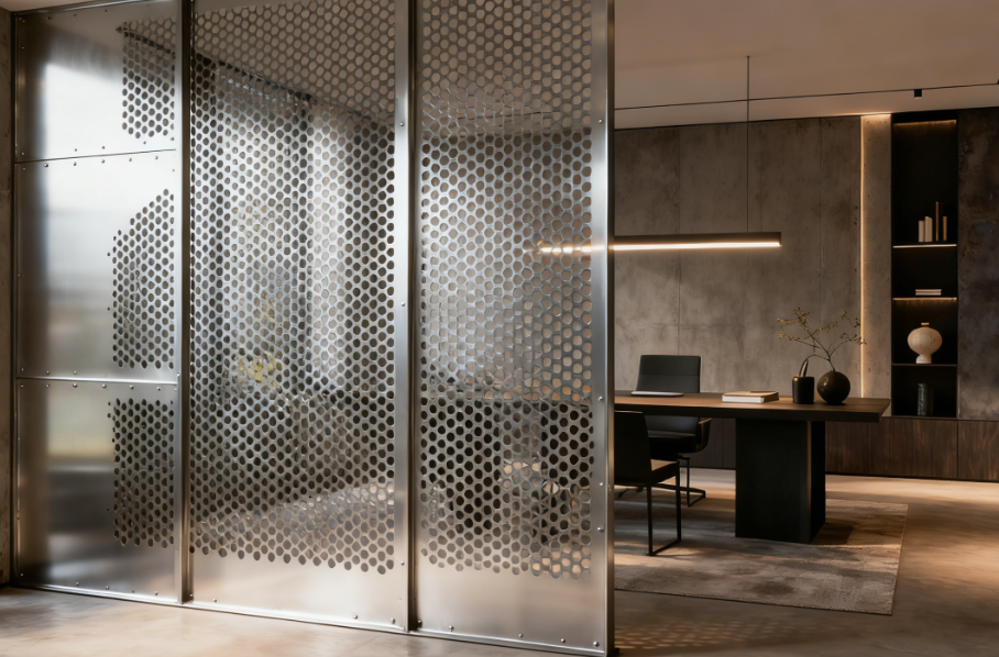 Integrating Perforated Metal Grille Panels Into Hollow‑Wall Inserts for Quiet Residential Buildings