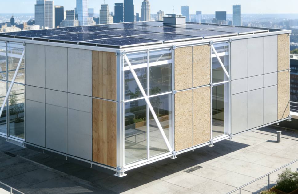 Lightweight Facade Panels for Rooftop Extensions – Build Up Without the Weight