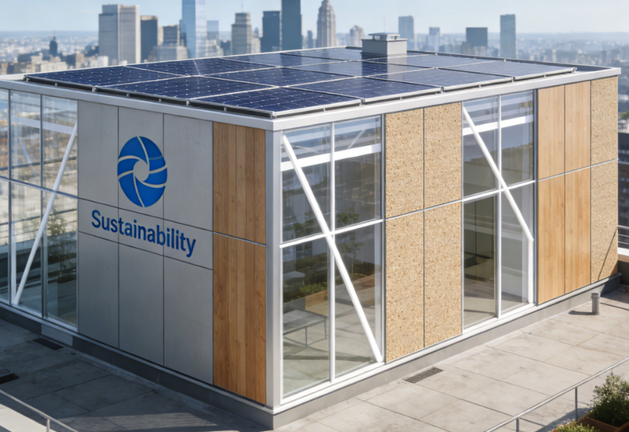 Lightweight Facade Panels for Rooftop Extensions – Sustainable, Silent & Structurally Smart
