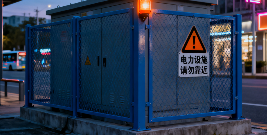 Metal Guard Fence with Noise‑Absorbing Composite Panel Backing — Security + Noise Control for Outdoor & Semi‑Outdoor Sites