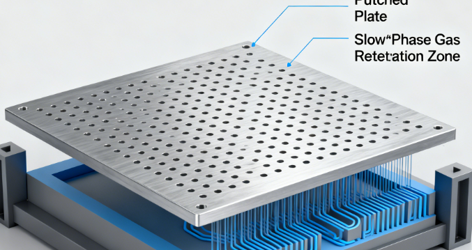 Embedded Perforated Filter Mesh Sheet for Containment Box – Stainless Steel Filtration Base Panel