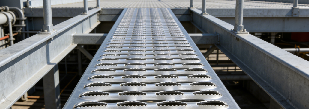Mill Finish Serrated Perforated Aluminum Tread Plate for Industrial Walkways and Platforms