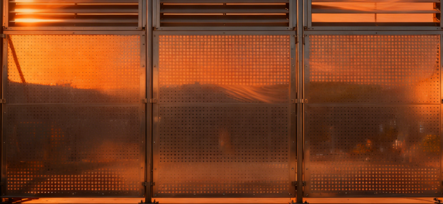 Minimal-Intervention Wall Facade Using Metal Sunshade and Vent Panels – Sustainable Retrofit Case Study