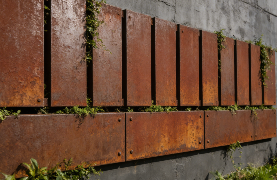 Natural Rust Finish Decorative Panels for Outdoor Walls: Timeless Durability Meets Aesthetic Impact