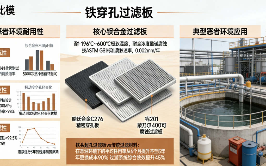 Nickel Perforated Filter Plates for Acid-Resistant Industrial Systems