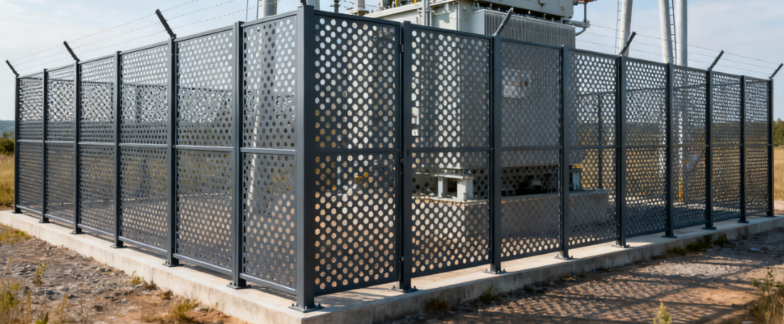 Optimising Industrial Site Boundaries: Zinc‑Steel Fence Panels with Screw‑Type Fixings for Flex‑Use Areas