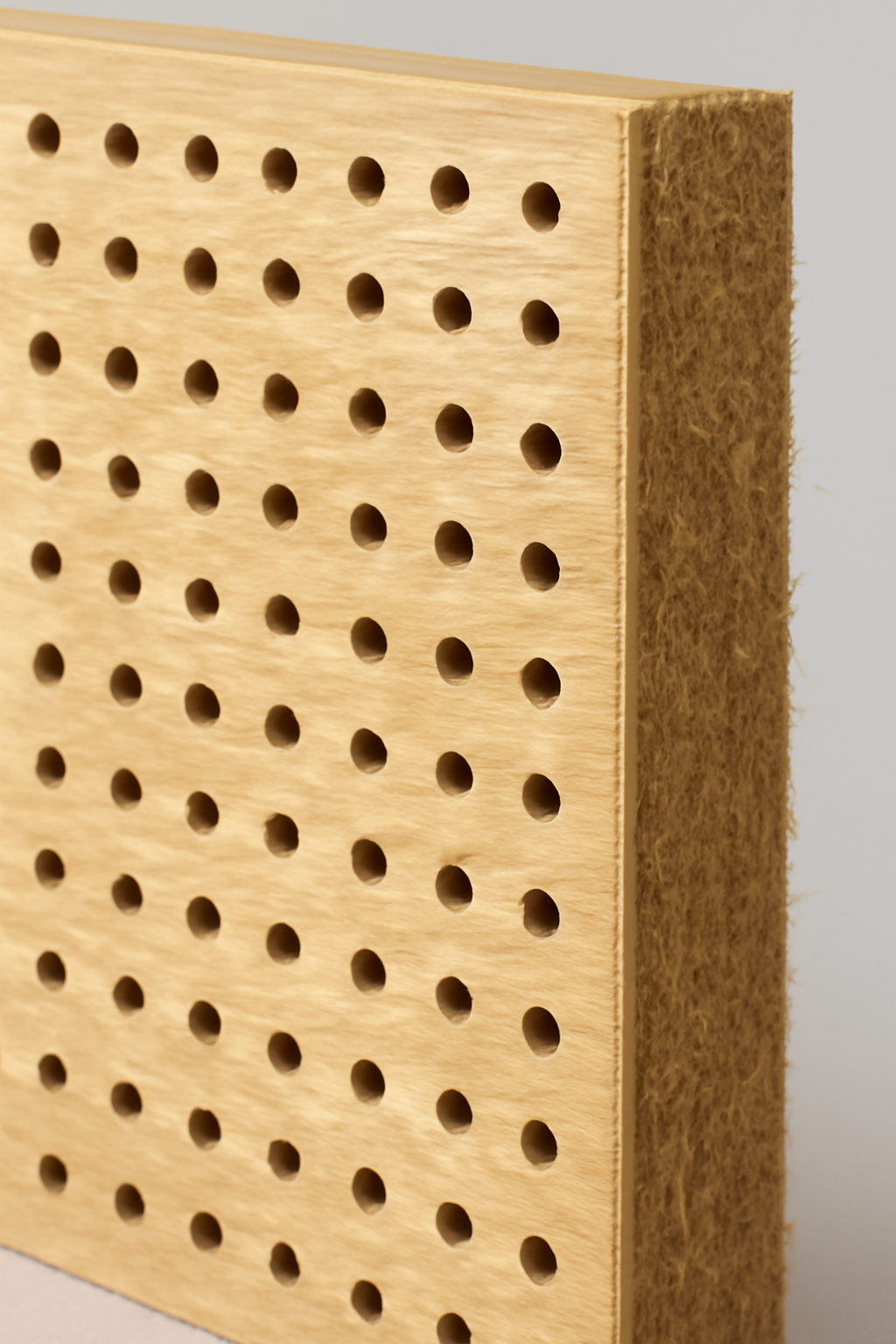 Perforated Panels with Helmholtz Resonators for Low-Frequency Sound Absorption