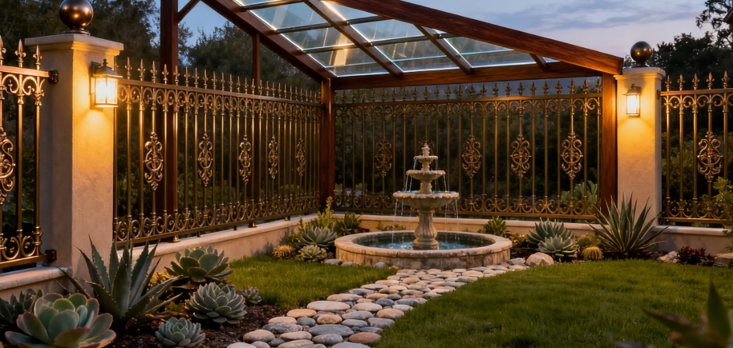 Secure, Reusable Metal Garden Fence Solutions for Outdoor Event Zones and Garden Stages