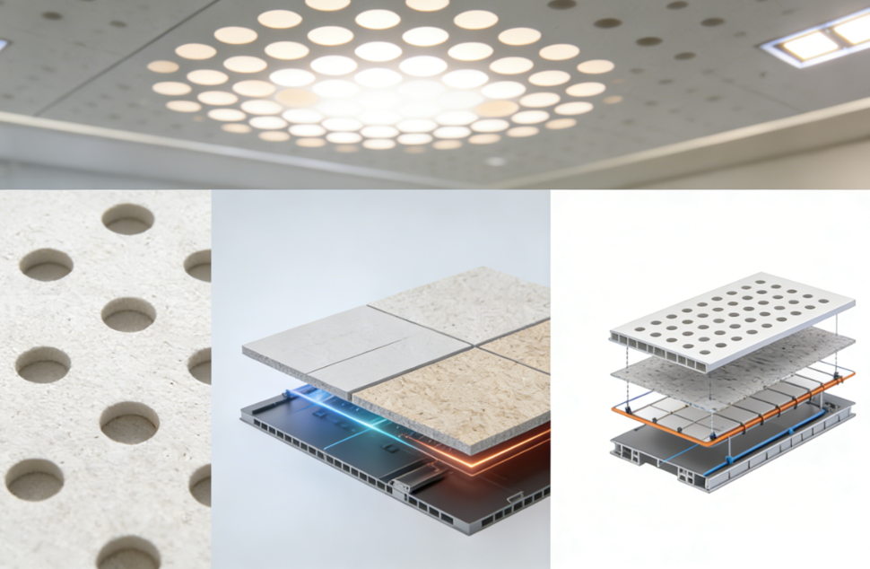 Small Decorative Ceiling Panels with Circular Perforation: Technical Performance, Design Trends & Installation Insights