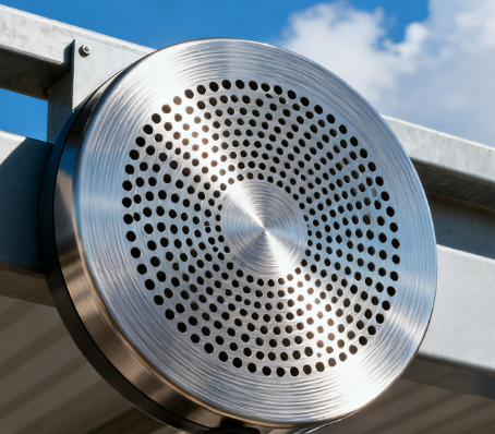 Use Perforated Speaker Grilles for Experimental Sound Sculpture Enclosures