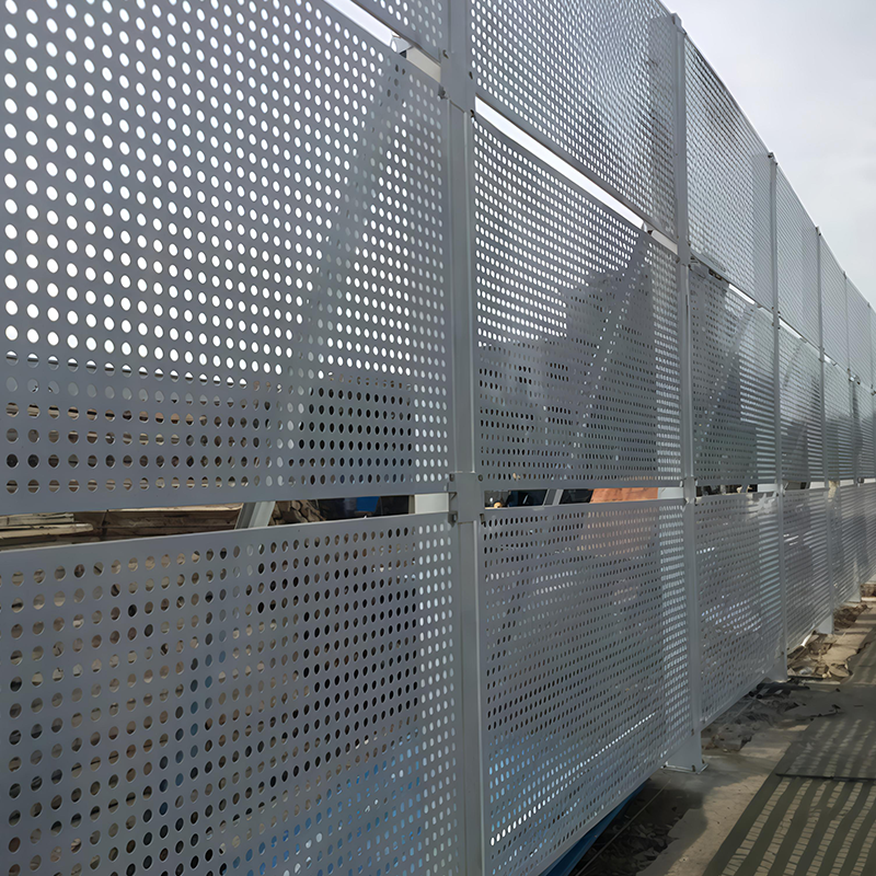 Punched guardrails