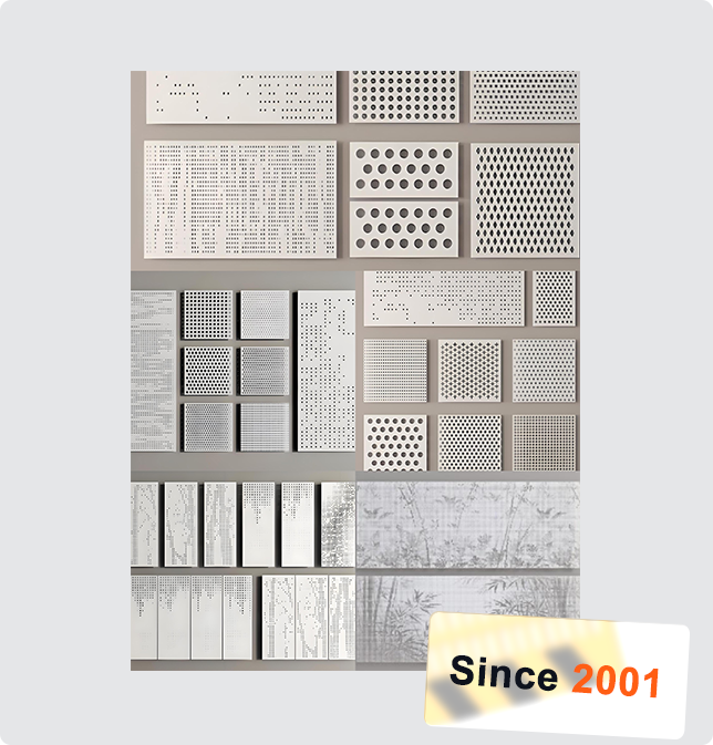 perforated metal panel