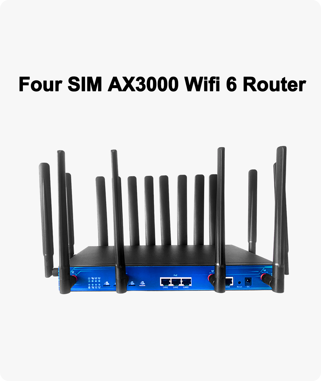 Four SIM AX3000 Wifi 6 Router