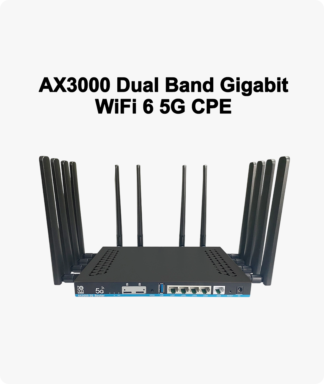 AX3000 Dual Band Gigabit WiFi 6 5G CPE