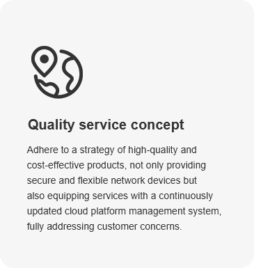 Quality service concept