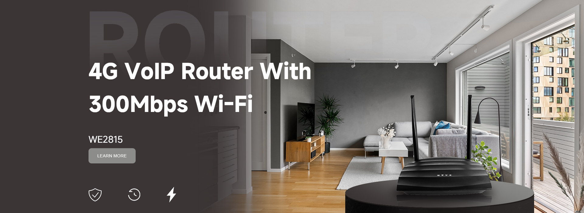 4G VolP Router With 300Mbps Wi-Fi