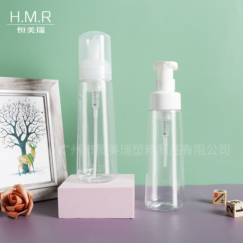 300ml Clear Plastic Pump Bottles