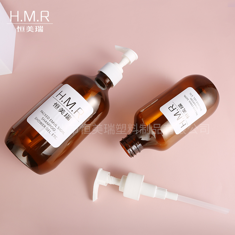 300ml/500ml Amber Glass Pump Bottles