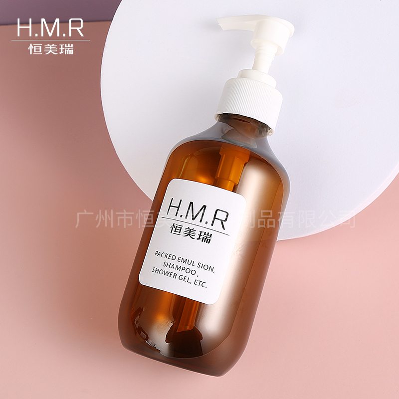 300ml/500ml Amber Glass Pump Bottles