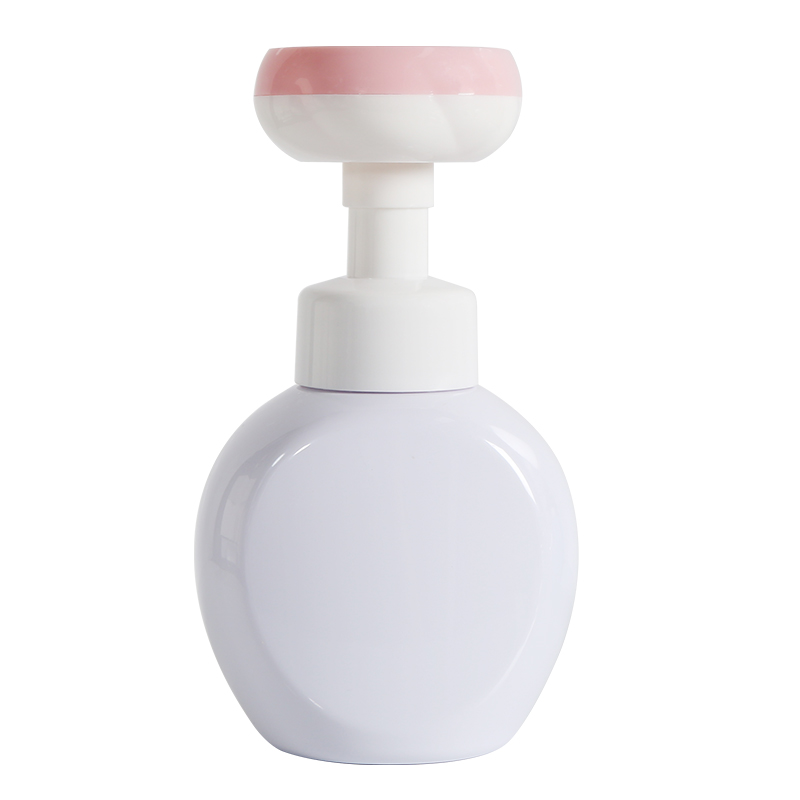 300ml/500ml Cute Round Plastic Pump Bottles