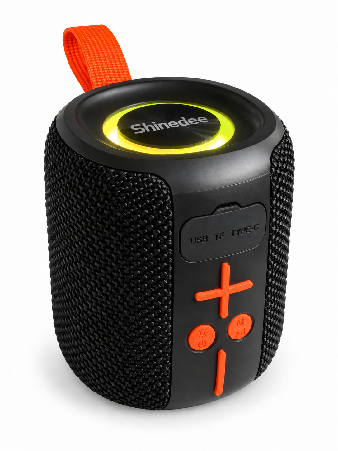SP-0865 OEM 8W Black IPX6 RGB Portable Bluetooth Speaker
