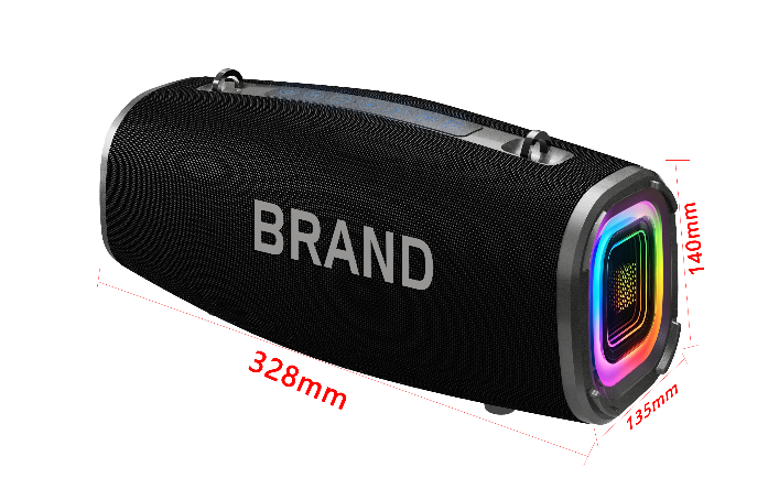 100W RGB Bluetooth Wireless Portable Speaker