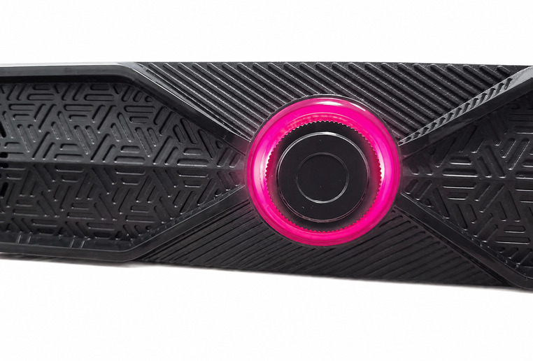 Bluetooth 5.4 Wireless Soundbar Speaker with LED Light Ring, 316mm Compact Audio Bar