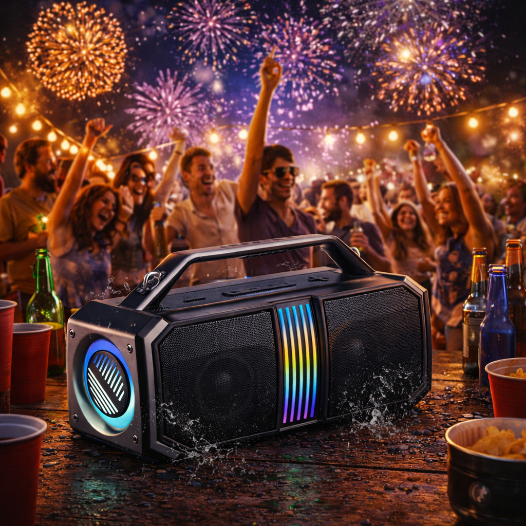 100W black water resistance bluetooth wireless portable speaker  OEM  (SP-6829) | Direct Manufacturer from China