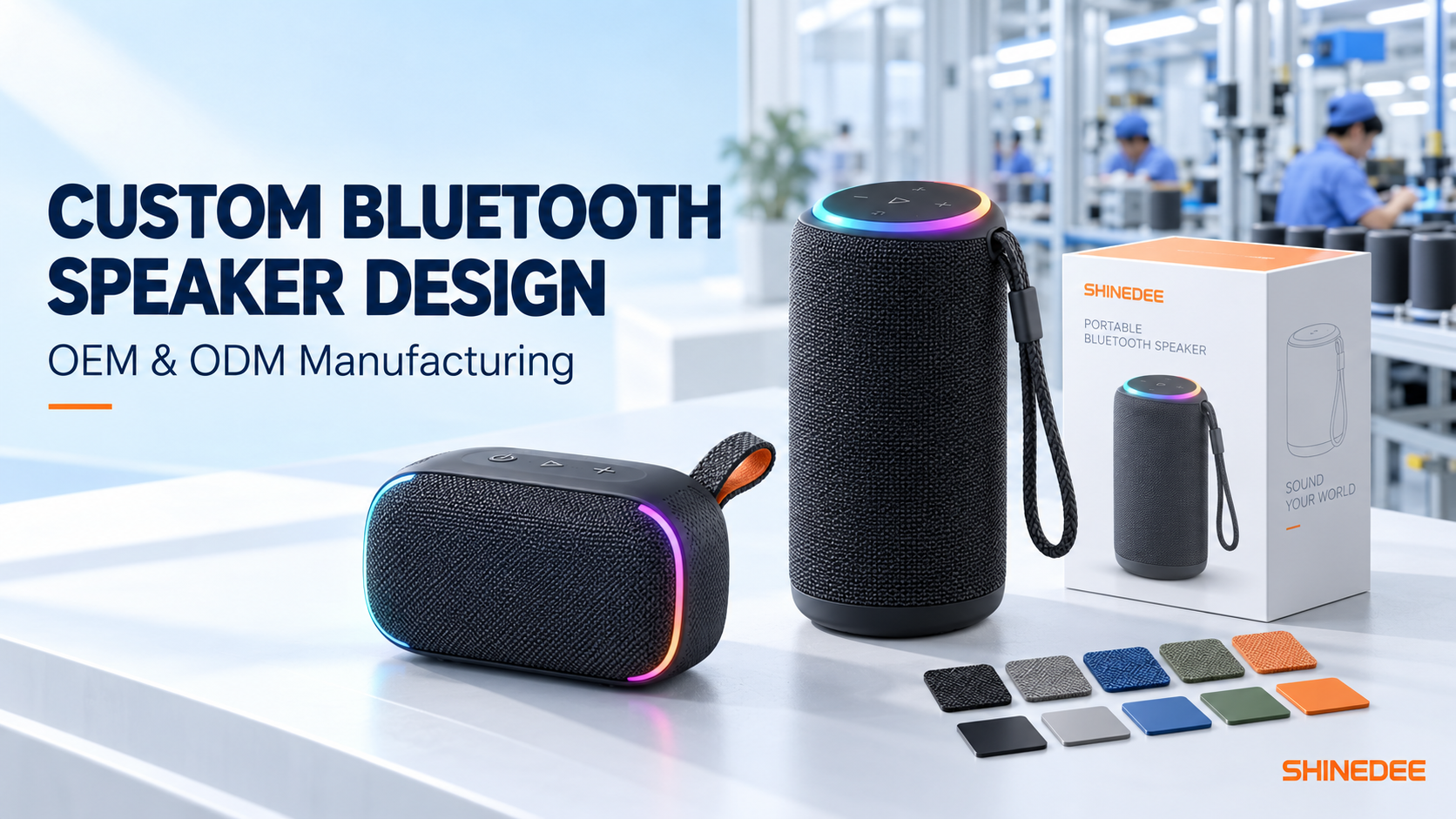 How an OEM Bluetooth Wireless Portable Speaker Manufacturer Elevates Branded Speaker Design