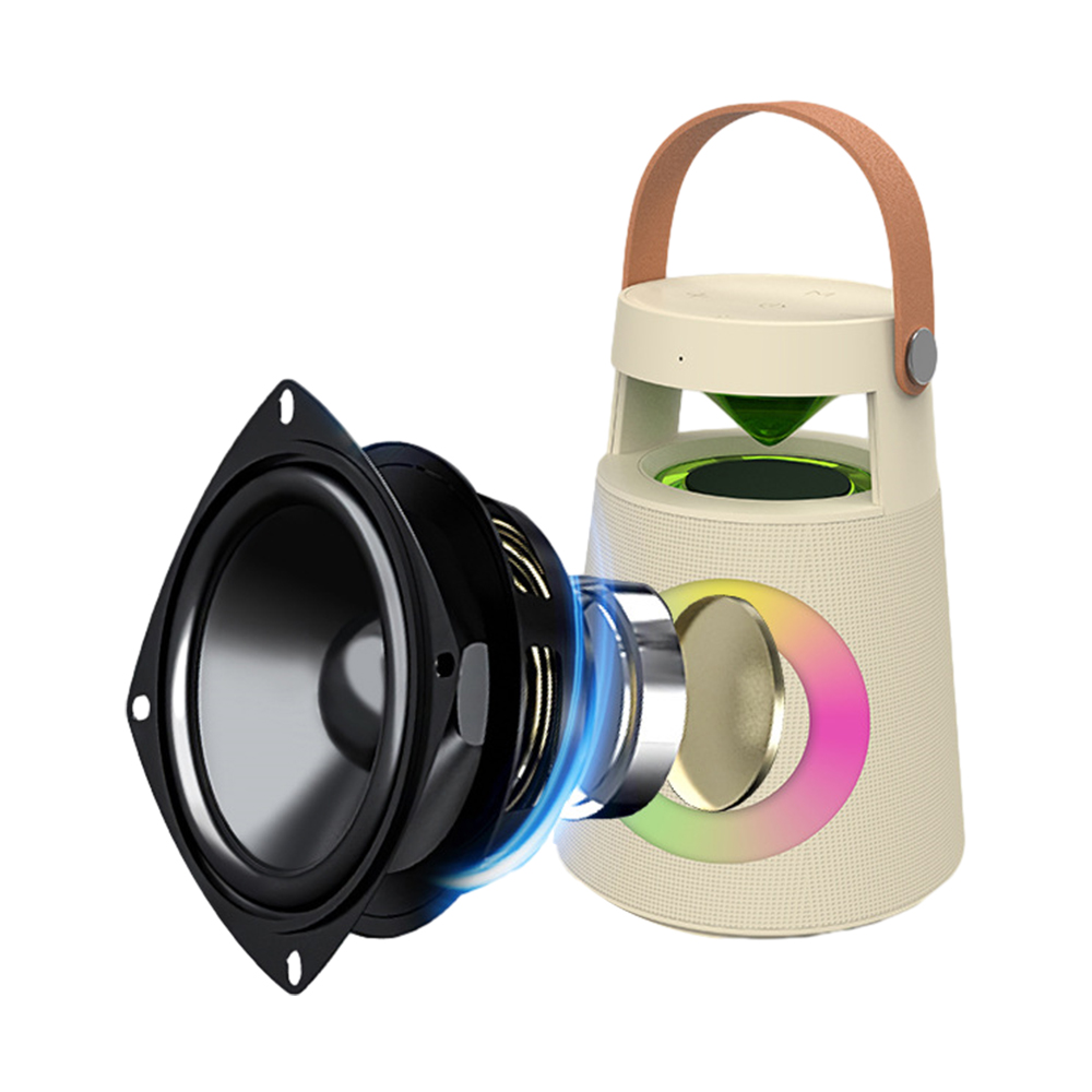 Universal Portable Music Stereo Sound IPX5 Rainproof More RGB Modes Wireless Speaker for Home Bathroom Party Outdoor （SP-5512)）