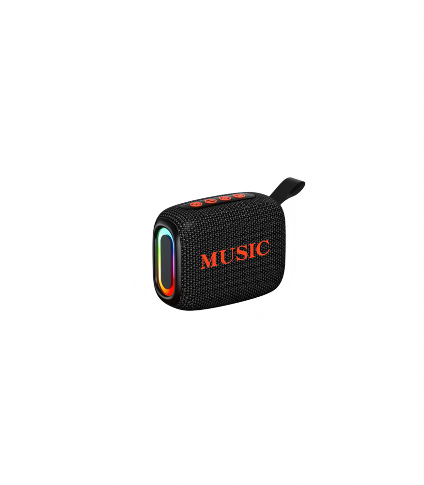 High Quality Small Multifunction Wireless Waterproof Outdoor Stereo Subwoofer Bass with Colorful Rgb Light