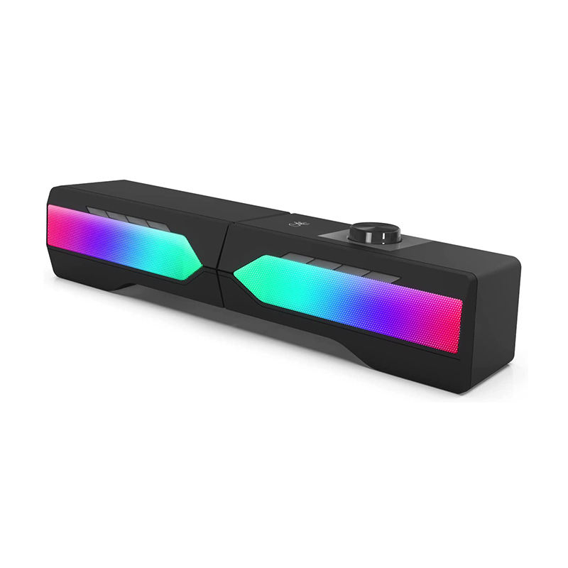 Factory Customize Detachable Rgb Light  Desktop Super Bass Coaxial Speaker 12 Inch Gaming Subwoofer