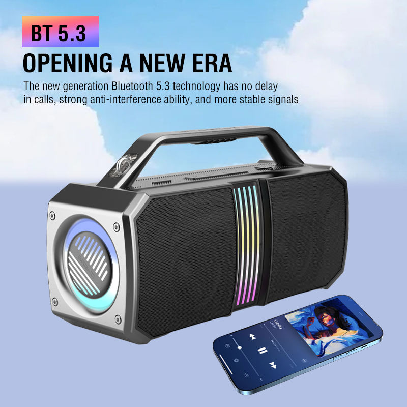 OEM Wholesale High Quality Factory Directly Wireless Studio Monitors Audio Speaker TWS Speaker for Outdoor