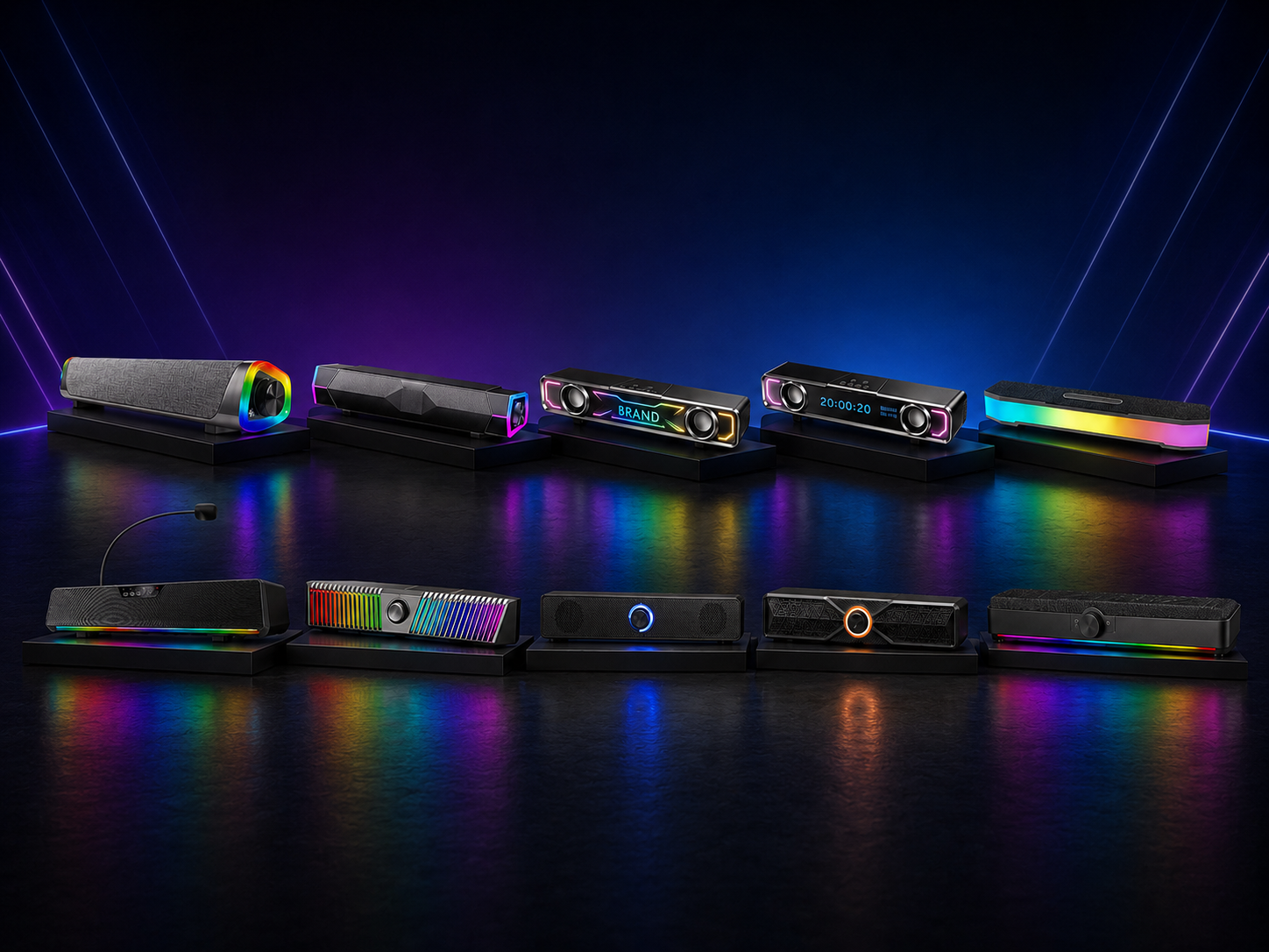 Top 10 RGB Gaming Soundbars for Desktop Speakers Product Lines