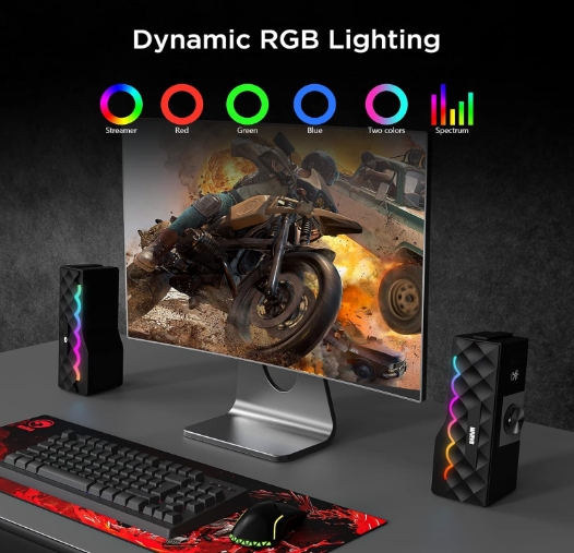  Speaker Distributor Mp3 Player  Music Powered 15 Inci Diy 2in1 Rgb Light Gaming Soundbar