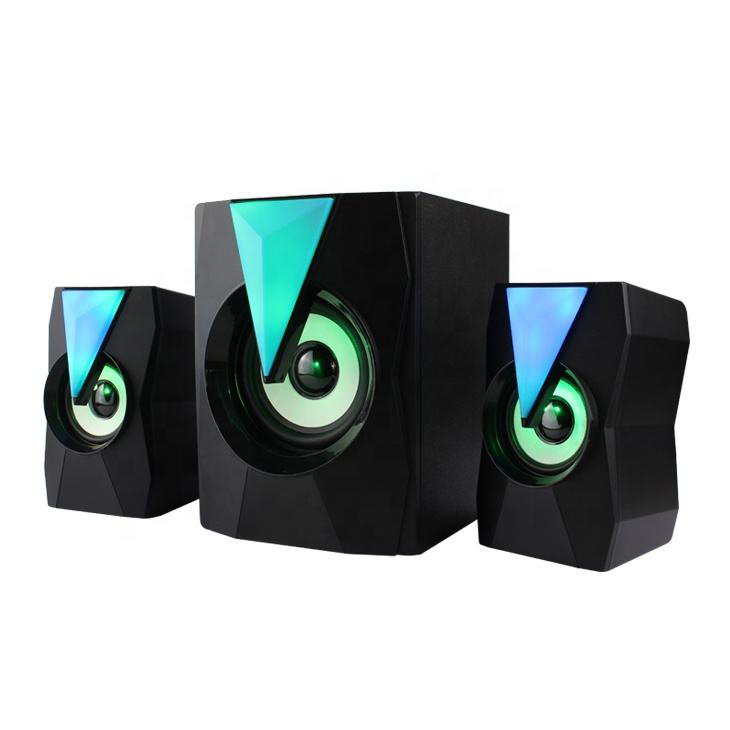 RGB LED 2.1 Channel Gaming Speaker System with Subwoofer (SP-9201)