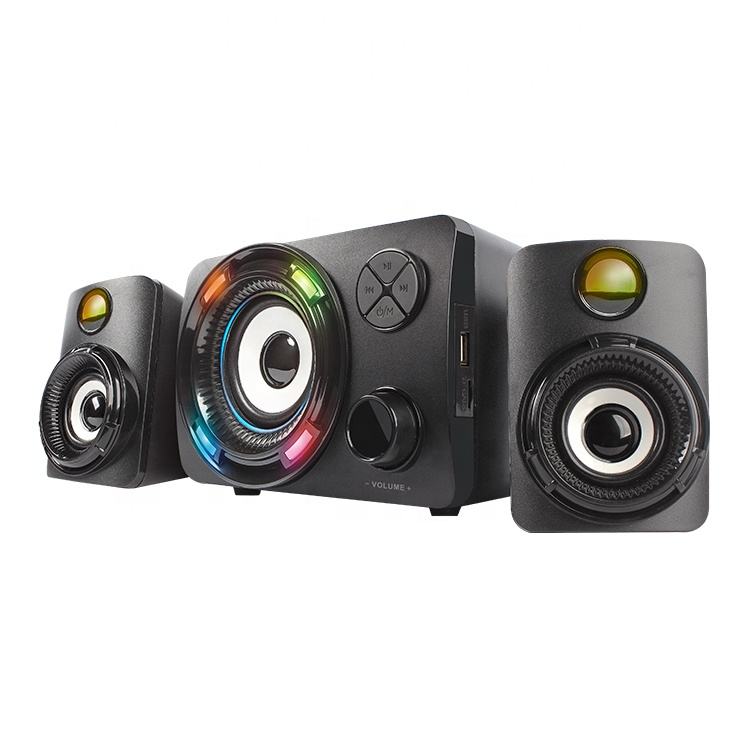 RGB LED 2.1 Channel Gaming Speaker System with Subwoofer (SP-6800)