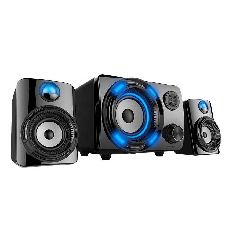 RGB LED 2.1 Channel Gaming Speaker System with Subwoofer (SP-6800)