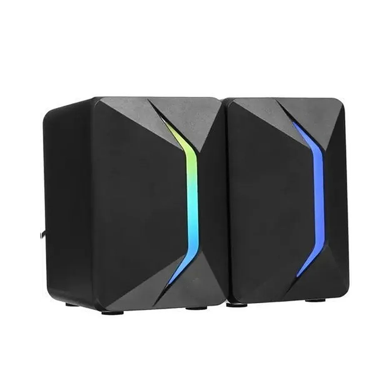 RGB LED Gaming Speaker for PC Desktop with Stereo Sound (SP-2117)