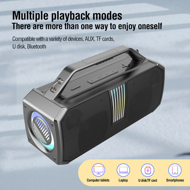 OEM Wholesale High Quality Factory Directly Wireless Studio Monitors Audio Speaker TWS Speaker for Outdoor