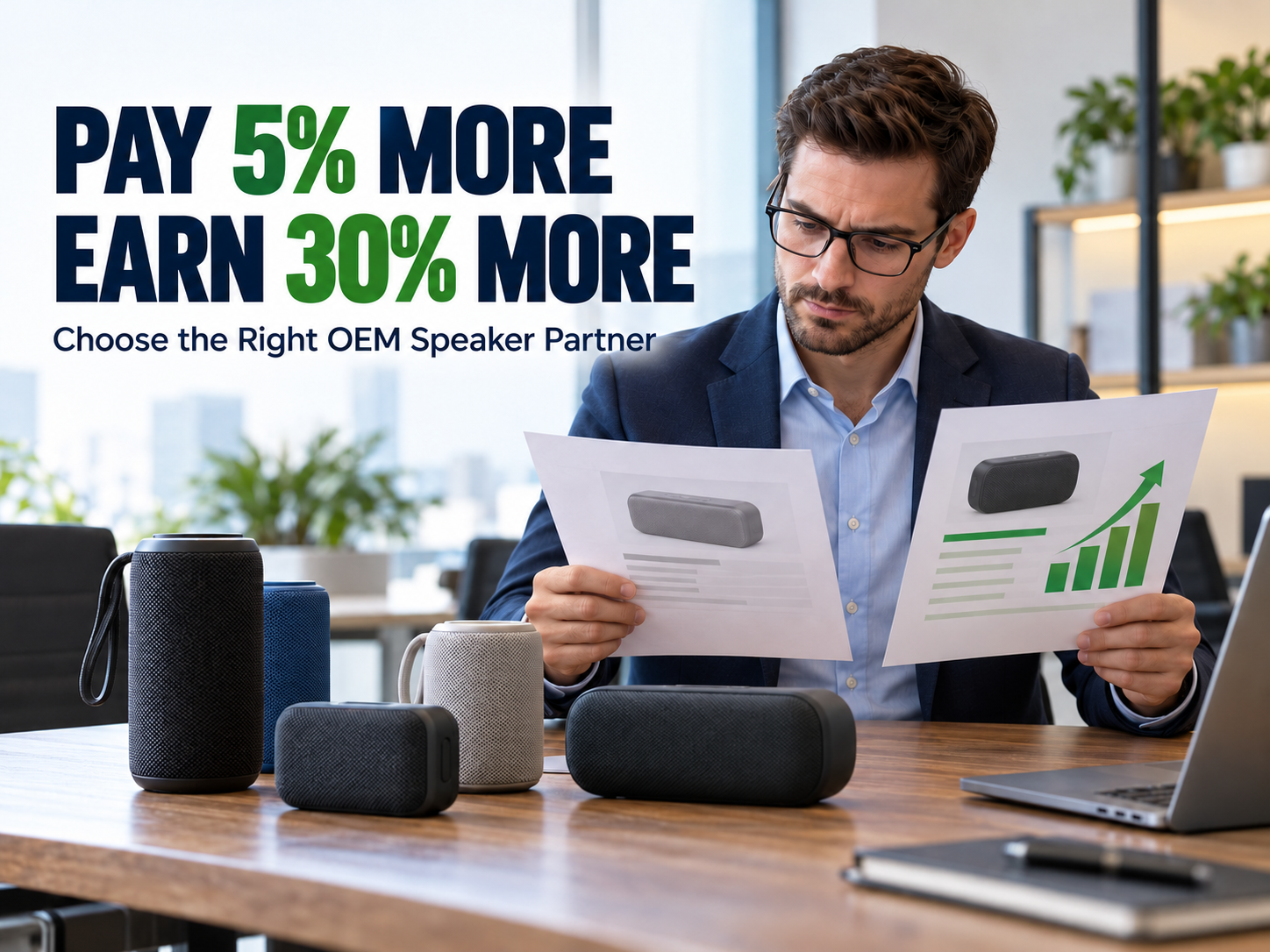 Why a 5% Pricier OEM Bluetooth Wireless Portable Speaker Manufacturer Boosts Your Profit by 30%