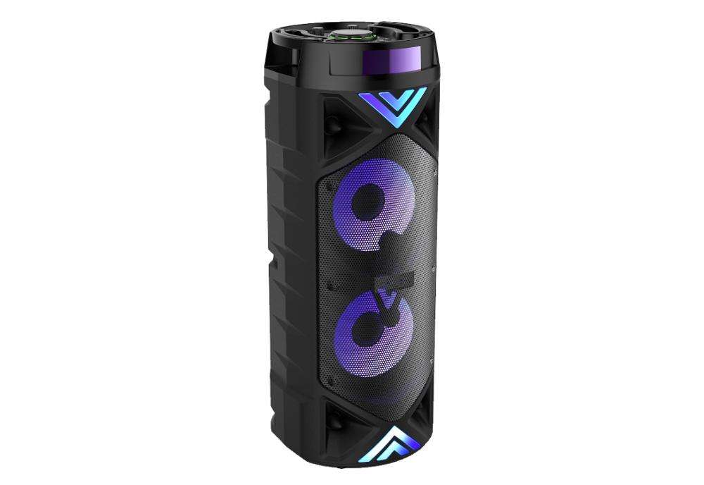 Portable RGB LED Party Speaker Wireless Bluetooth Speaker with Powerful Bass