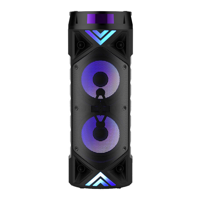 Portable RGB LED Party Speaker Wireless Bluetooth Speaker with Powerful Bass