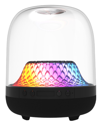 RGB Ambient Light Bluetooth Speaker （SP-5938）with Transparent Dome Design