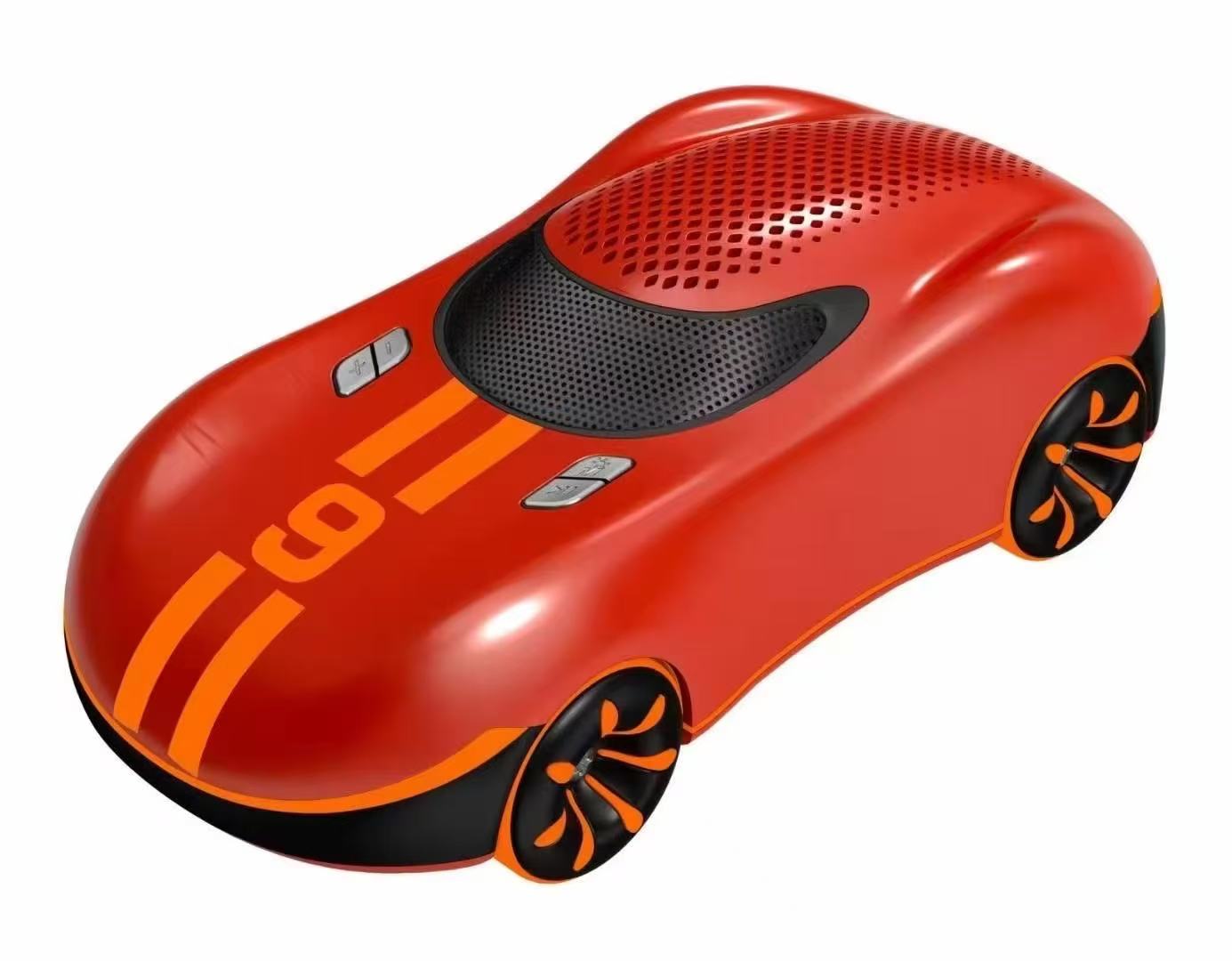 Sports Car Design Bluetooth Speaker with Powerful Sound and Portable Wireless Audio