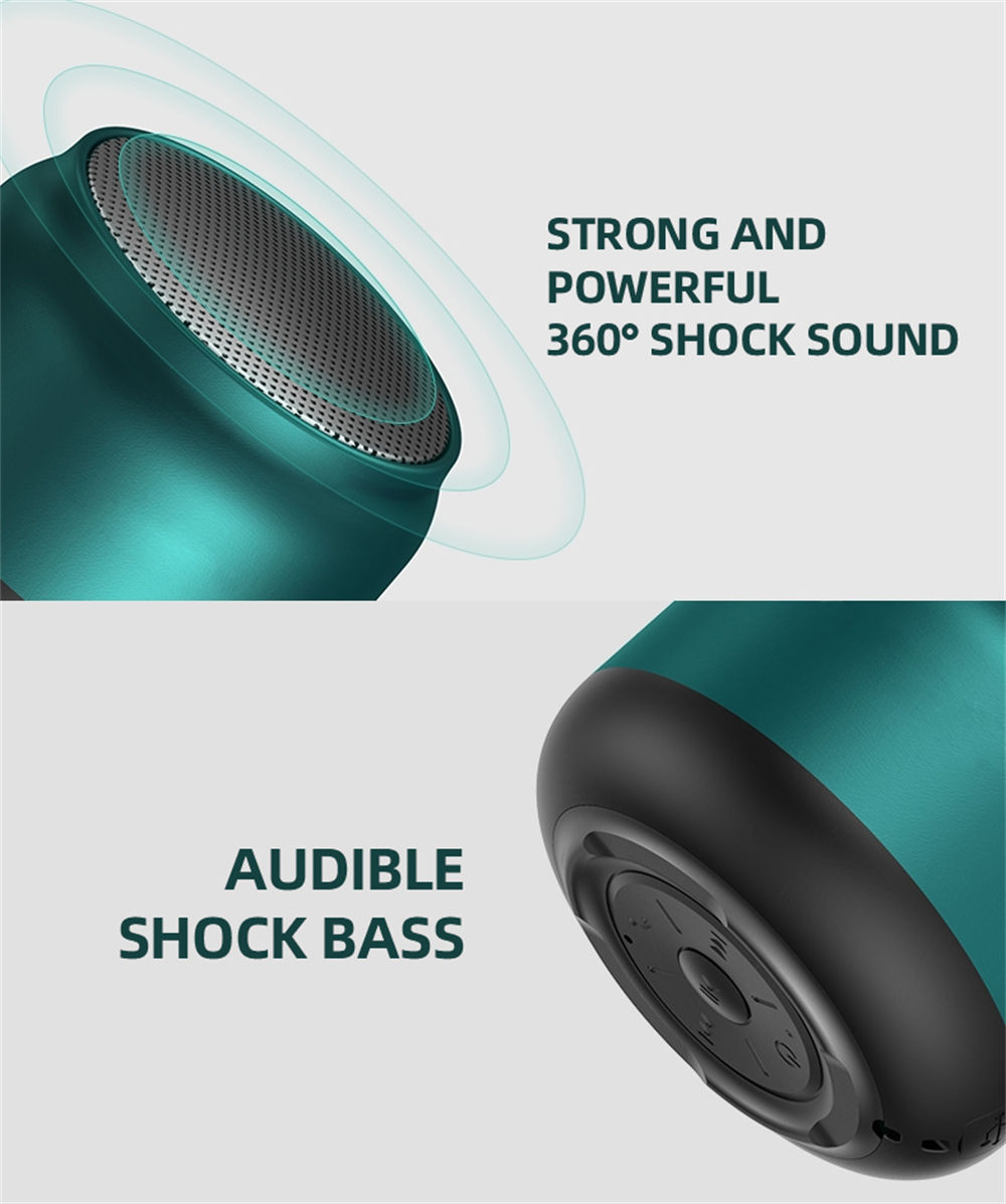 Mini Portable Bluetooth Speaker with Compact Wireless Audio Design